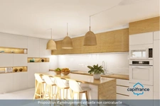 Frontignan - Appartement T4 de 91 m² avec terrasse et garage
