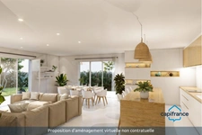 Frontignan - Appartement T4 de 91 m² avec terrasse et garage