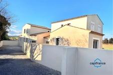 Vic la gardiole, entre Montpellier et Sète, Maison neuve de 111m2 sur une parcelle de 1500m2 à quelques min de la plage
