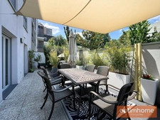 EXCLUSIVITE : VILLEJUIF - ESPRIT MAISON : 77 M² + 120 M² DE TERRASSE ET JARDIN