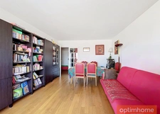 Appartement familial 90 m² - 11e étage - Vue panoramique sur Paris - Balcon - 2 parkings & Cave - PARIS 14ème