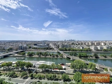 PARIS 15ᵉ - FRONT DE SEINE - APPARTEMENT D’EXCEPTION - VUE SEINE - 109 m² - VENTE EN NUE-PROPRIÉTÉ