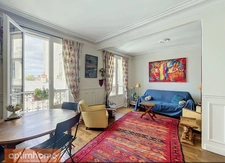 EXCLUSIVITE : PARIS 17e - PONCELET / TERNES - LE CHARME PARISIEN - BALCON 