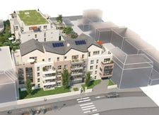 appartement à vendre 5 pièces METZ (57) avec terrasse de 65 m² et parking en sous-sol
