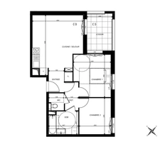 appartement à vendre 3 pièces NANCY (54)