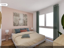 appartement à vendre 4 pièces METZ (57) au 1° étage avec ascenseur, loggia, et parking en sous-sol