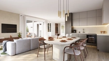 appartement à vendre 5 pièces METZ (57) avec terrasse de 65 m² et parking en sous-sol