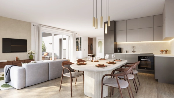 appartement à vendre 5 pièces METZ (57) avec terrasse de 65 m² et parking en sous-sol