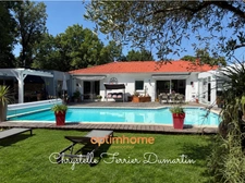Maison de 206 m2 - 4 chambres - 1 studio indépendant - Piscine - CARBON BLANC