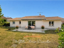 Maison de plain-pied - 110 m2 - 4 chambres - Parcelle 613 m2