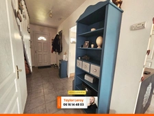Luneray – Maison vivable de plain-pied avec sous-sol complet– Quartier calme