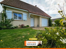 Luneray – Maison vivable de plain-pied avec sous-sol complet– Quartier calme