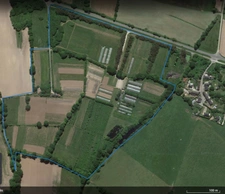 Terrain agricole BIO à vendre de plus de 11 hectares  LA VRAIE CROIX (56)
