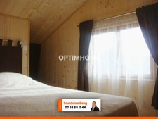 Cabourg - Chalet dans parc de tourisme - 47 m2 - 3 chambres - dépendances - Terrain 202 m2 - Parking - Piscine