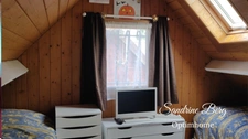Cabourg - Chalet dans parc de tourisme - 47 m2 - 3 chambres - dépendances - Terrain 202 m2 - Parking - Piscine