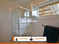Maison lumineuse avec grande pièce de vie, trois chambres et jardin de 980 m²