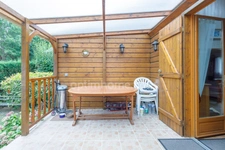 Cabourg - Chalet dans parc de tourisme - 47 m2 - 3 chambres - dépendances - Terrain 202 m2 - Parking - Piscine