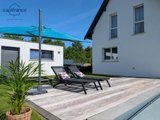 Buschwiller, à vendre, maison avec jardin et piscine, terrain de 783.00 m2