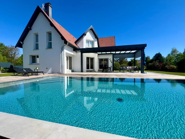 Buschwiller, à vendre, maison avec jardin et piscine, terrain de 783.00 m2