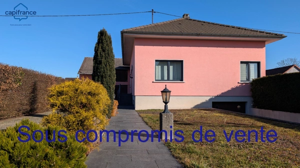 Maison à vendre 6 pièces BLOTZHEIM (68) - Maison  de 138 m2 sur une parcelle de 1095m2 - Dependances et Garages extérieurs