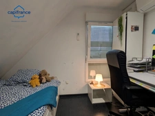 Maison à vendre 5 pièces RIXHEIM (68) Grande pièce de vie, 3 chambres, joli jardin