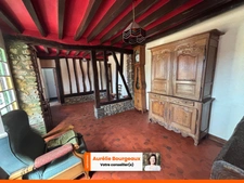 Charmante longère normande de 1830 – 2 chambres - Cadre paisible sans vis-à-vis CLAVILLE (27180) - Sous compromis - Non disponible à la vente -
