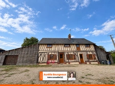 GLISOLLES – Ancien corps de ferme réhabilité – 123 m² – Dépendances – Terrain 4 800 m²