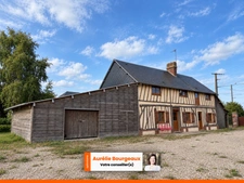 GLISOLLES – Ancien corps de ferme réhabilité – 123 m² – Dépendances – Terrain 4 800 m²