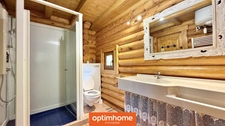 EXCLUSIVITÉ – Chalet fuste (rondins) meublé – 46 m² – Terrain 1 500 m² – Basse-sur-le-Rupt – Hautes-Vosges