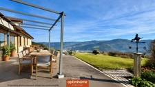 SOUS OFFRE - Maison plain-pied rénovée intégralement, au calme et au sommet des montagnes, terrain de 6 167m2, sans voisin proche