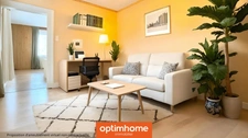 Appartement en rez-de-chaussée d'une petite copropriété, au calme, 3 chambres, jardin attenant et dépendance.