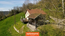 FERMETTE VOSGIENNE EN PIERRE À VENDRE – SAPOIS – 95 m² – TERRAIN 8 370 m² – VUE DOMINANTE SUR LES MONTAGNES
