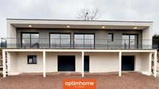 Maison neuve, basse consommation RT2020, vivable de plain-pied, 3 chambres, au calme en bout d'impasse.