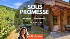EXCLUSIVITÉ – Chalet fuste (rondins) meublé – 46 m² – Terrain 1 500 m² – Basse-sur-le-Rupt – Hautes-Vosges