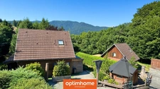 🌲 Domaine de charme – 2 chalets meublés avec étang privé, vue montagne 🌲 Terrain de 4000m2 environ