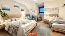 SOUS OFFRE - Maison plain-pied rénovée intégralement, au calme et au sommet des montagnes, terrain de 6 167m2, sans voisin proche