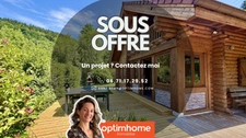 EXCLUSIVITÉ – Chalet fuste (rondins) meublé – 46 m² – Terrain 1 500 m² – Basse-sur-le-Rupt – Hautes-Vosges