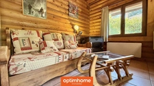 EXCLUSIVITÉ – Chalet fuste (rondins) meublé – 46 m² – Terrain 1 500 m² – Basse-sur-le-Rupt – Hautes-Vosges