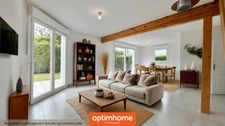 EN EXCLUSIVITÉ à SAULXURES-SUR-MOSELOTTE – Maison récente 117 m² environ au sol (90 m² Carrez) | 3 chambres | Vivable de plain-pied | Terrain plat de 846 m² | Garage | Centre-ville au calme