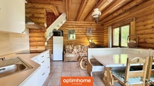 EXCLUSIVITÉ – Chalet fuste (rondins) meublé – 46 m² – Terrain 1 500 m² – Basse-sur-le-Rupt – Hautes-Vosges
