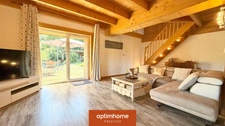 Ferme vosgienne en pierre de 209 m² – entièrement rénovée – 1,3 hectare – vue montagne – vendue meublée