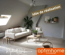 Appartement lumineux au dernier étage – Créé en 2007 avec des volumes optimisés