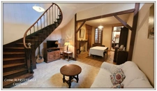 Astaffort, village center, stone house, 5 bedrooms
