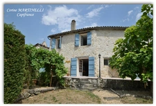 Village house with garden, swimming pool and garage — Heart of Gers