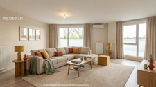 Appartement 4 chambres, terrasse, parking, VILLENAVE D'ORNON (33)