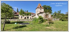 Propriete à vendre 22 pièces proche de AGEN (47) 4 habitations 885 m² + dépendances, 27 ha