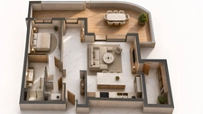 appartement à vendre 2 pièces SAUMUR (49)
