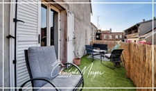 Appartement à vendre 4 chambres 108m² à Sarrebourg (57) en plein centre ville, lumineux avec terrasse