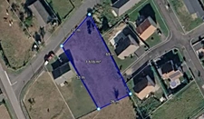 Terrain constructible à vendre 1 620 m² à Lorquin (57), non viabilisé, borné