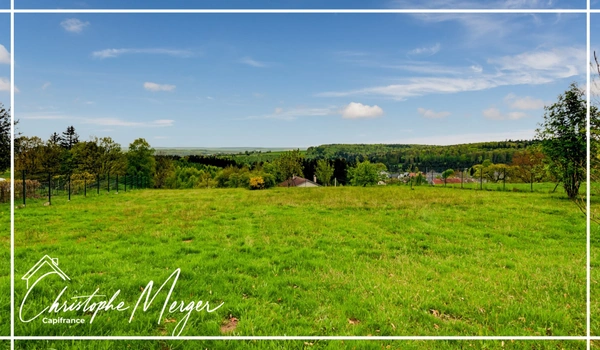 Terrain constructible à vendre 1 580 m² à La Valette (57) proche d'Abreschviller, clôturé, vue exceptionnelle